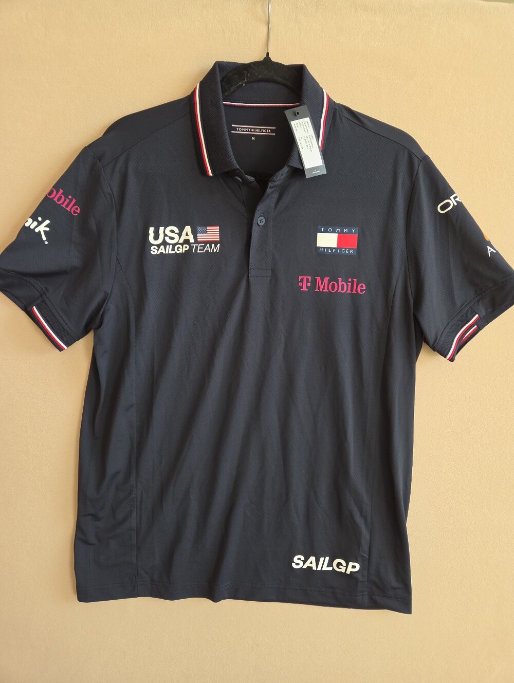 Tommy Hilfiger x US SailGP Team Replica Polo Size M Branded